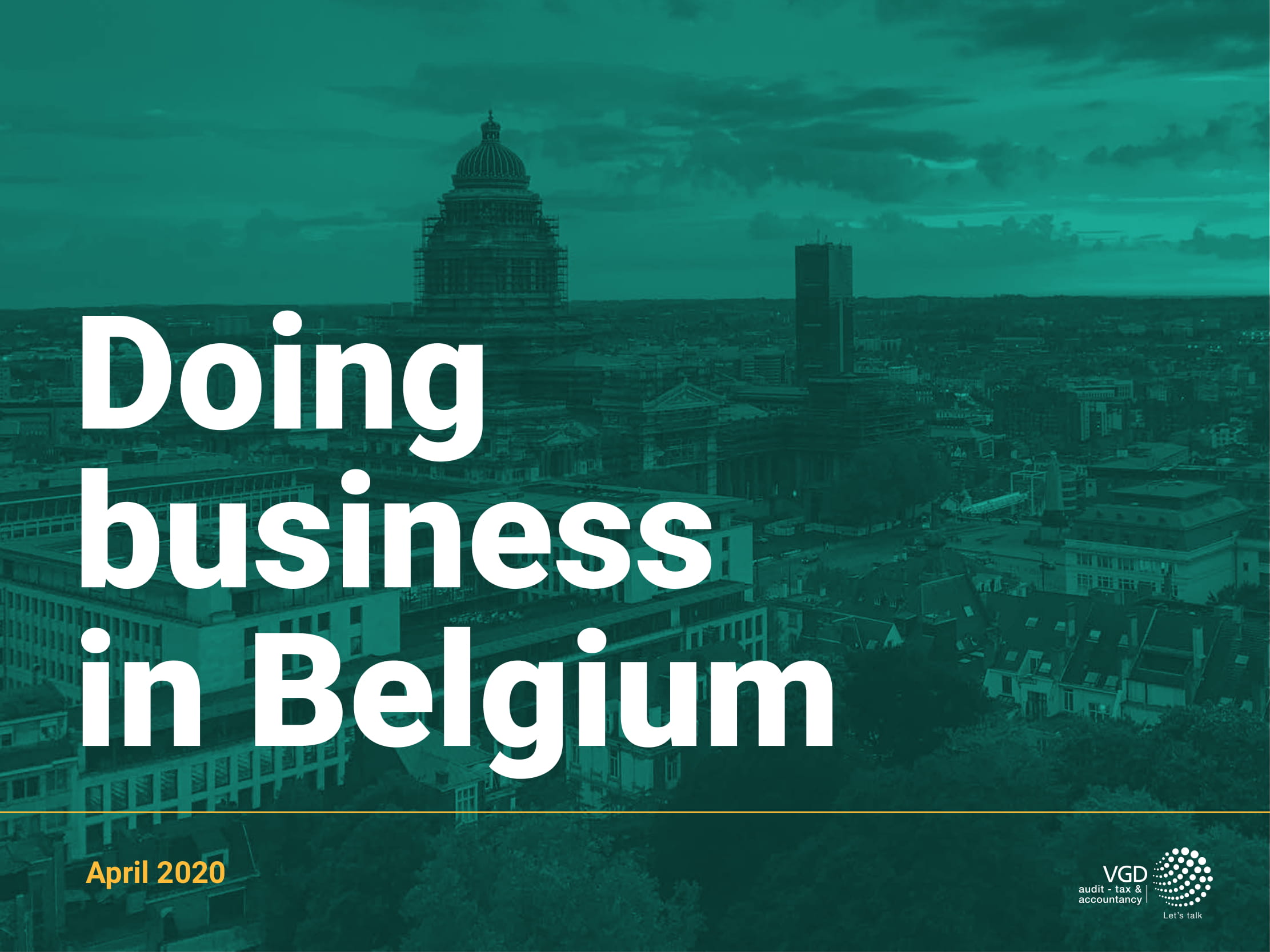 Doing Business In Belgium - cover