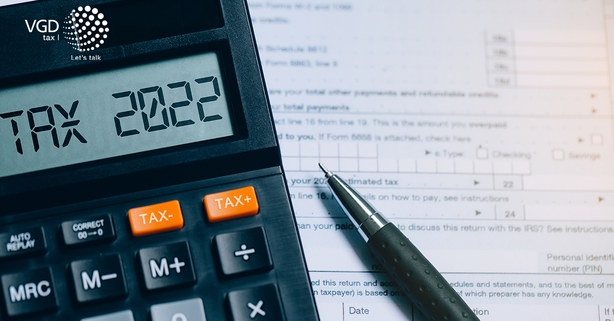 Aangifte personenbelasting AJ 2022: wat moet je weten?
